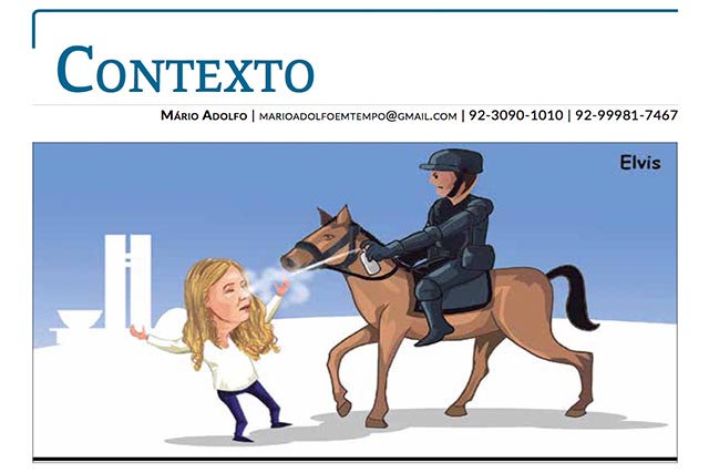 *Contexto* Vanessa saiu machucada