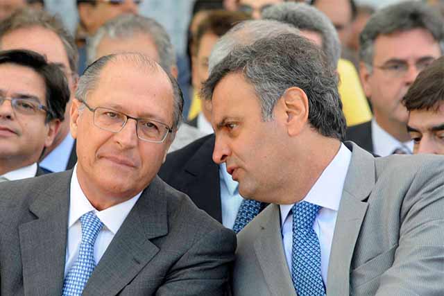 Alckmin quer Aécio fora da presidência do PSDB já