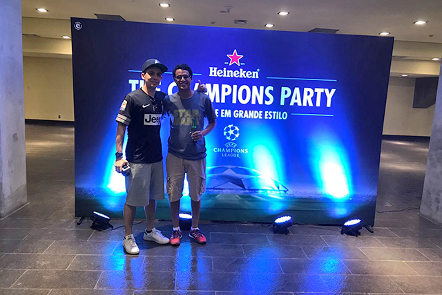 Heineken reúne convidados na Arena para final da Uefa