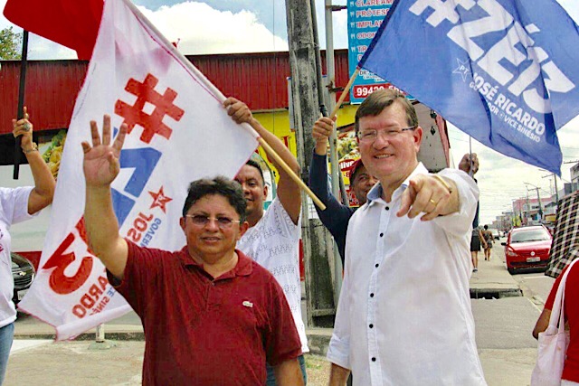 Programa de Zé Ricardo exalta governo Lula