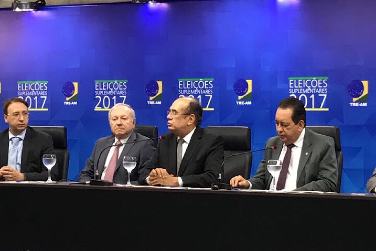 Gilmar M. acompanha eleição em Manaus