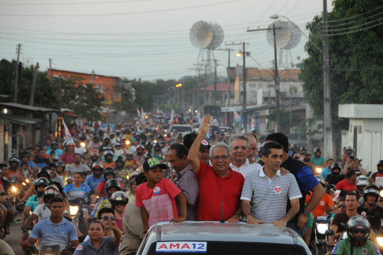 Pesquisas consolidam Amazonino na liderança