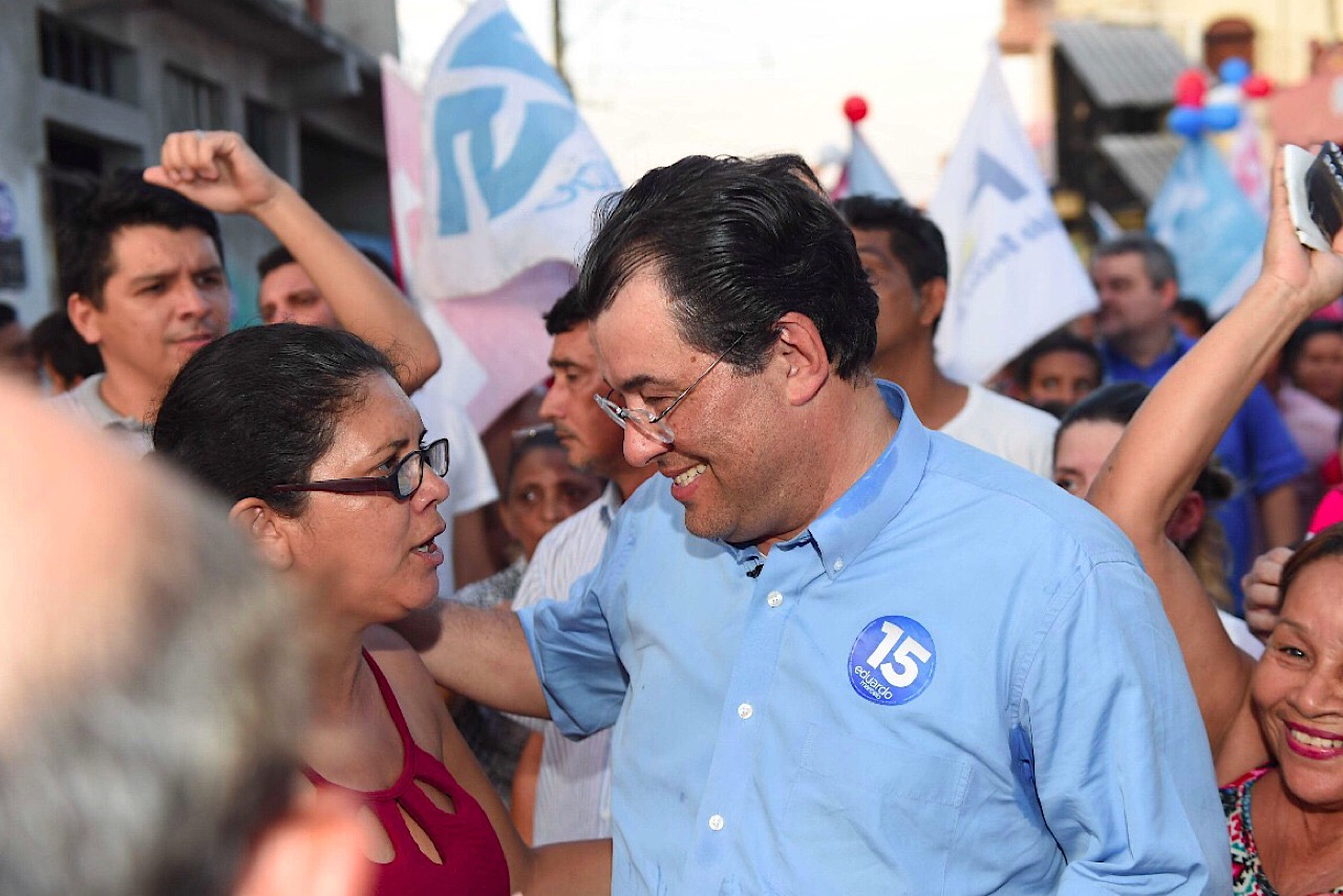 Eduardo Braga mostra confiança a 24h do pleito