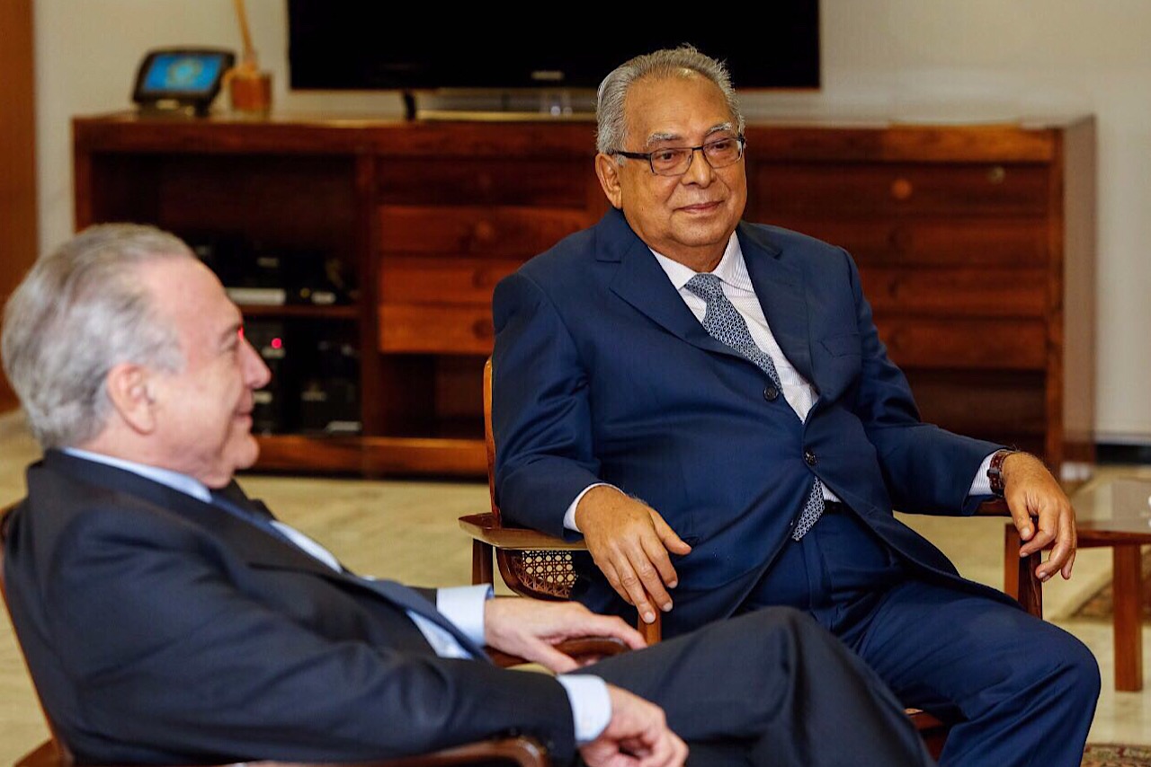 Amazonino: &#8220;Temer entendeu nossas angústias&#8221;