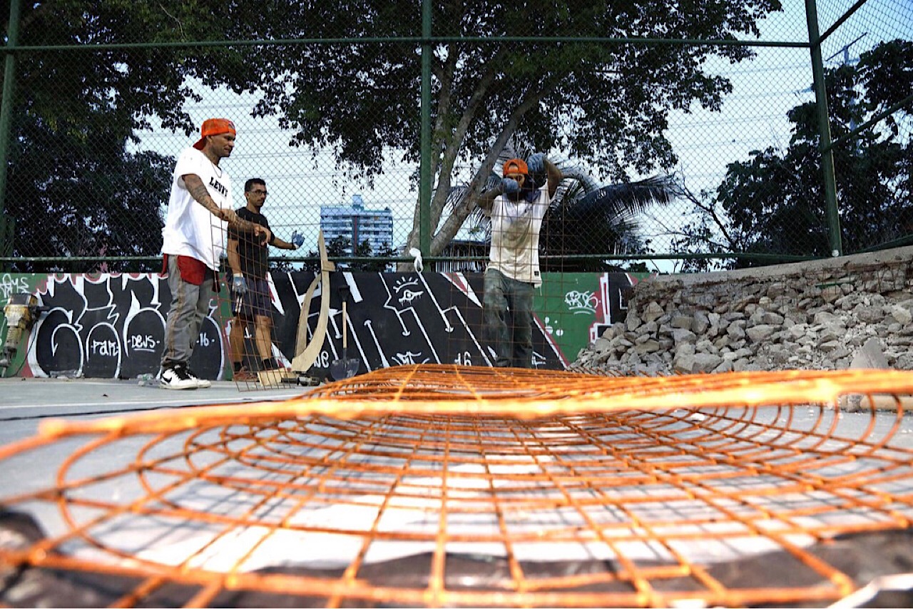 Manaus inaugura pista de skate em parceria com a Levi’s