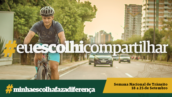 Um trânsito mais humano se constrói com respeito e boas ações