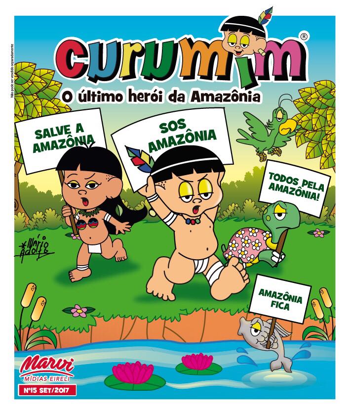 Curumim manda recado ao Governo Federal em defesa da Amazônia
