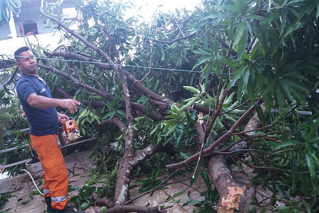Central 199 registra 45 ocorrências após forte chuva