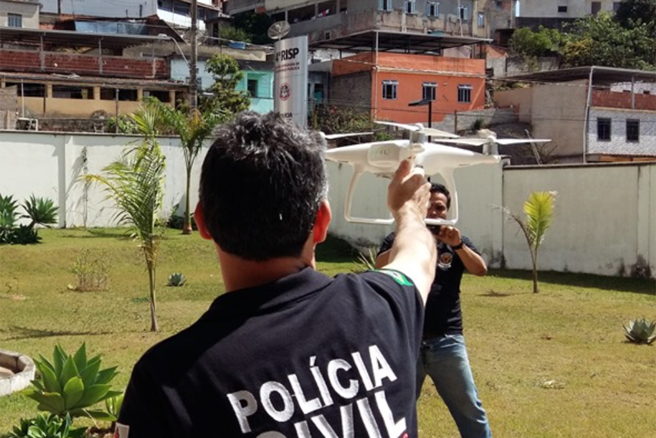 Policiais usarão drones para caçar bandidos em Manaus