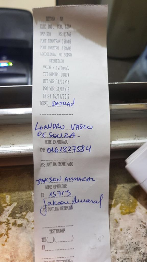 Motorista que causou acidente em posto de gasolina pagou R$ 3 mil e foi liberado