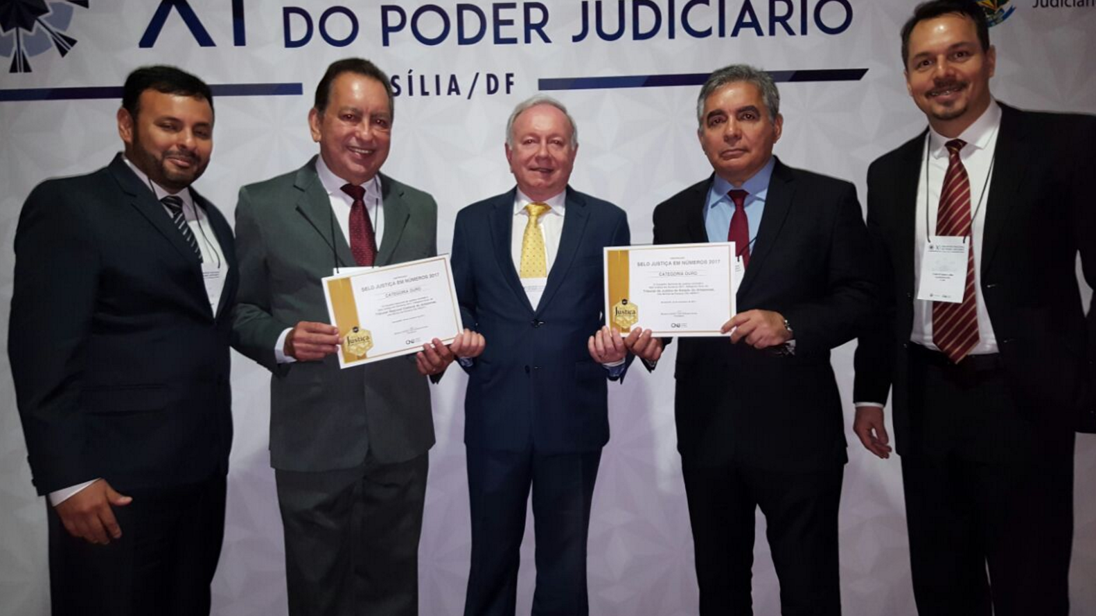Tribunal de Justiça do Amazonas e TRE-AM são premiados pelo CNJ