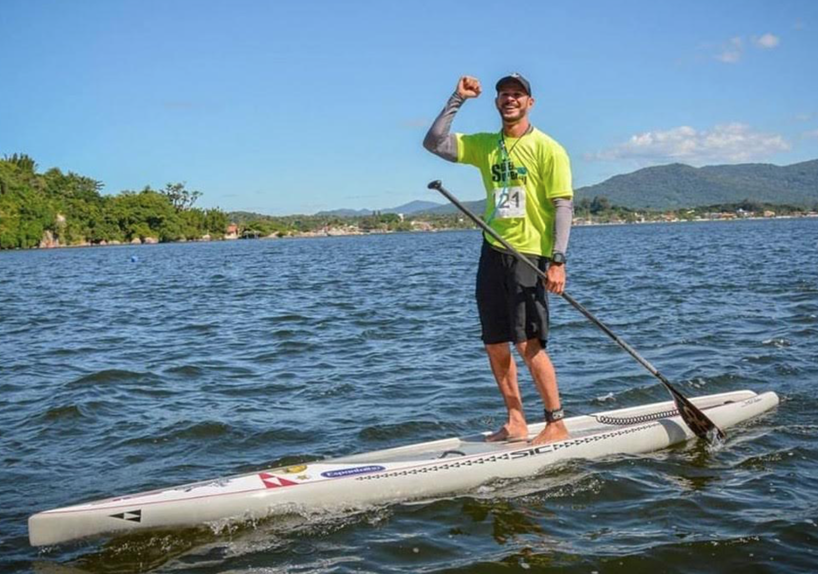 Pablo Casado conquista o vice-campeonato brasileiro de SUP 