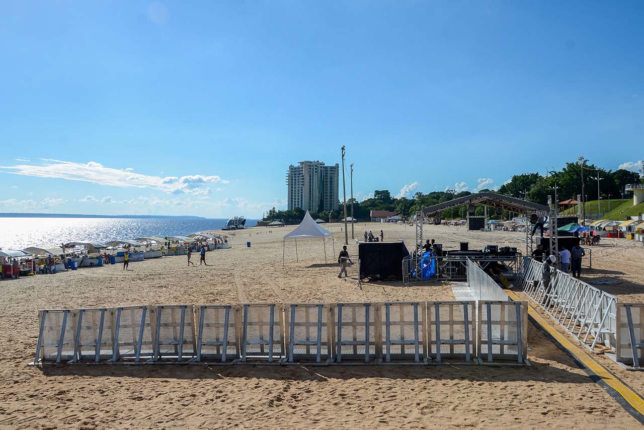 Tudo pronto para o Réveillon de Manaus 2018