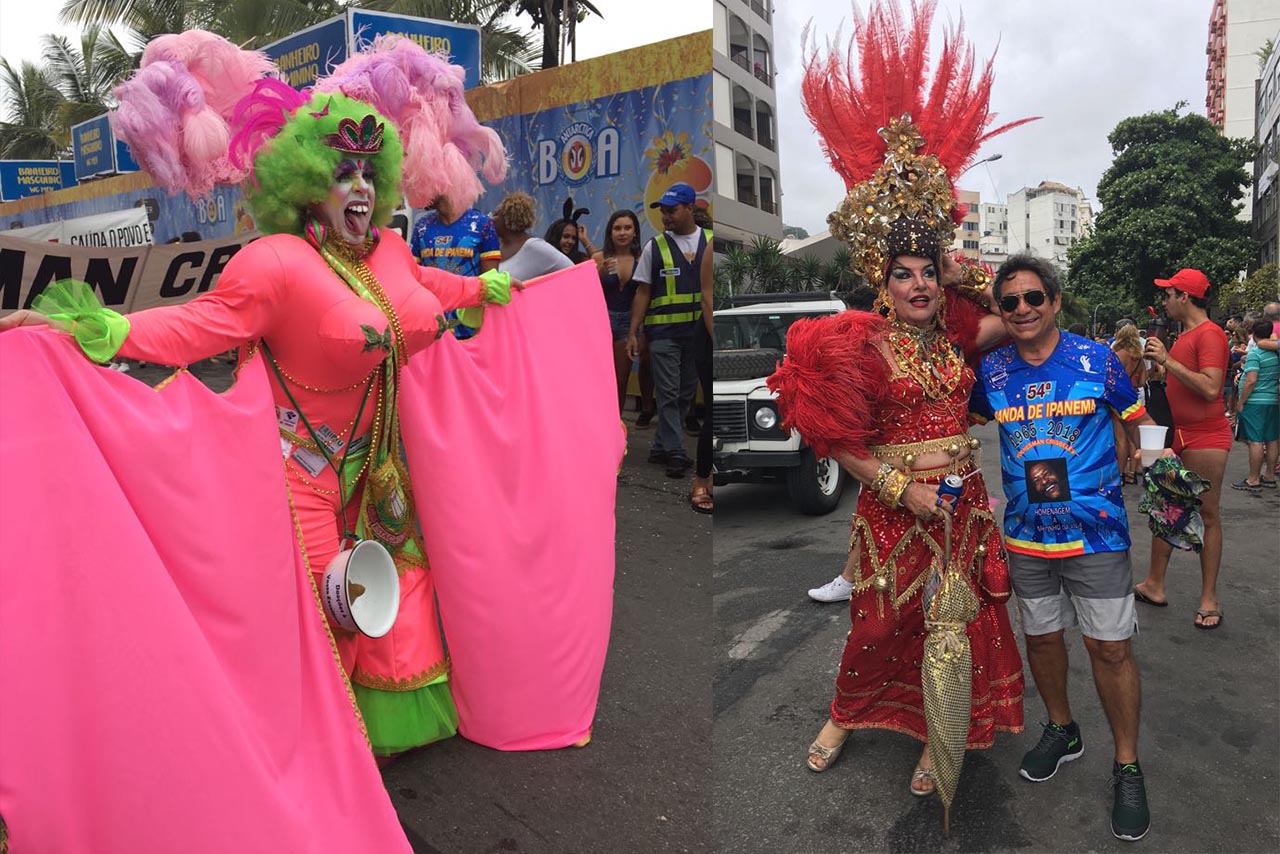 Banda de Ipanema mantém a irreverência e o escracho no pré-carnaval carioca