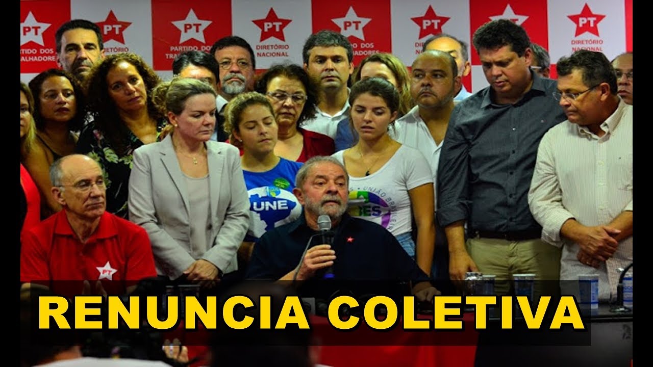 Dito & Feito – Renúncia coletiva do PT é mentira!
