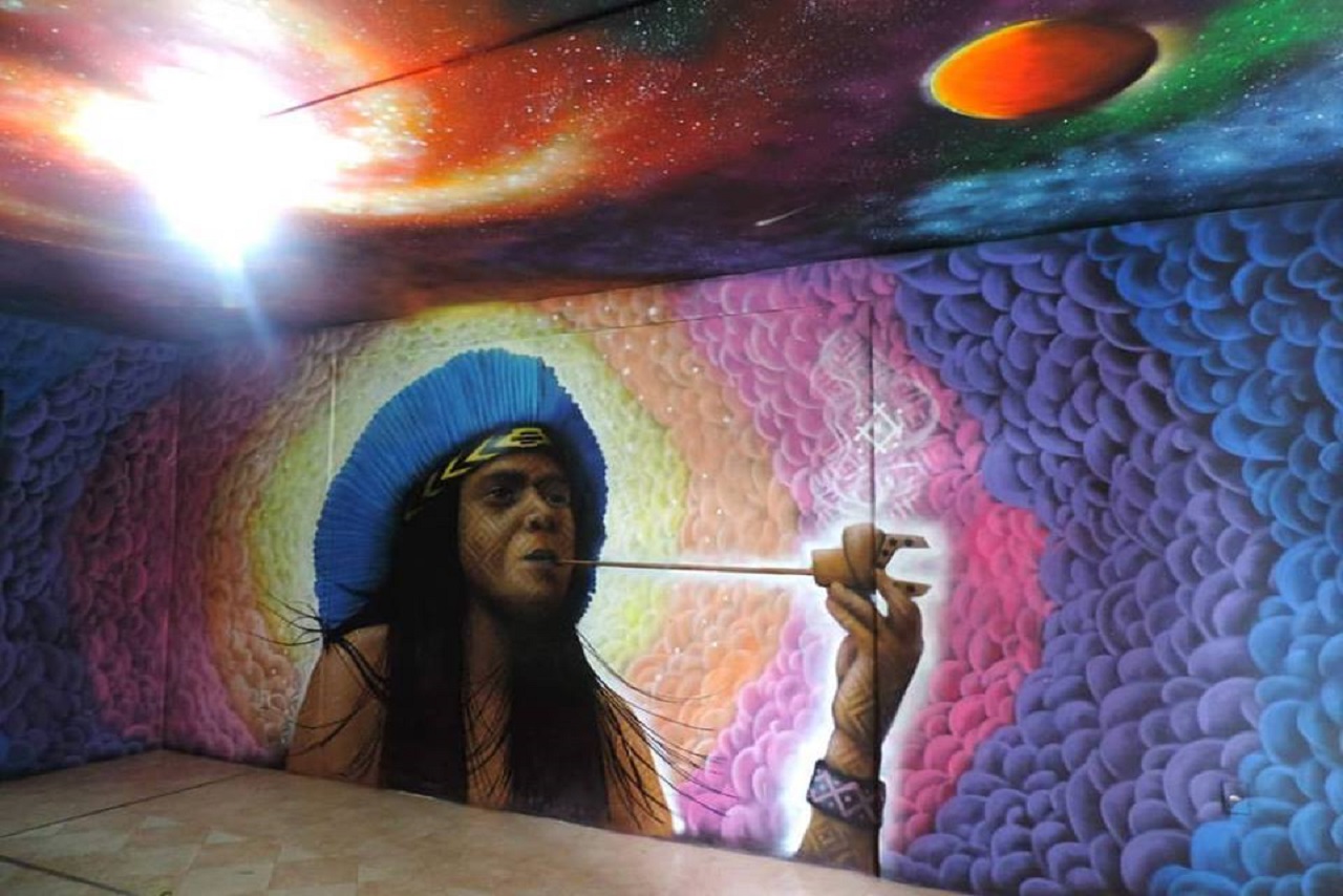 Artista amazonense expõe suas obras em programa da Globo