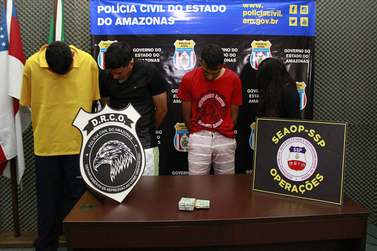 PC prende quadrilha que comandava o tráfico de drogas no Educandos