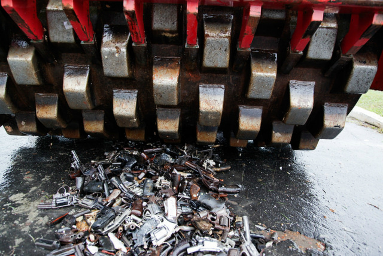 Mais de 500 armas de fogo são enviadas para destruição pelo Exército no Amazonas