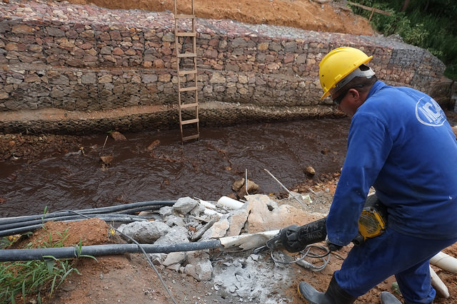 Ponte da avenida Brasil ganha estrutura mais moderna e segura