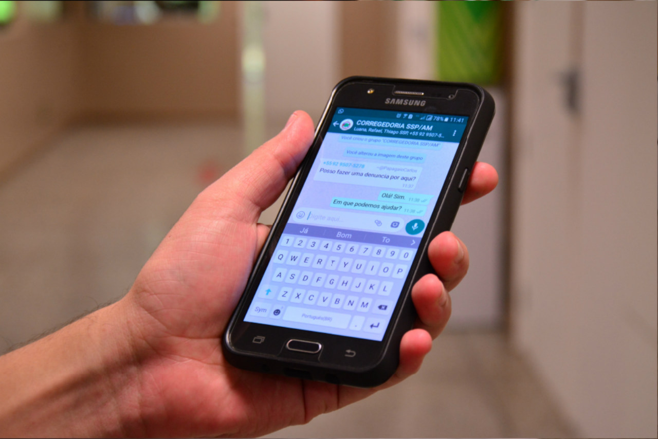 Whatsapp da Corregedoria vai receber denúncias contra atos ilícitos de policiais