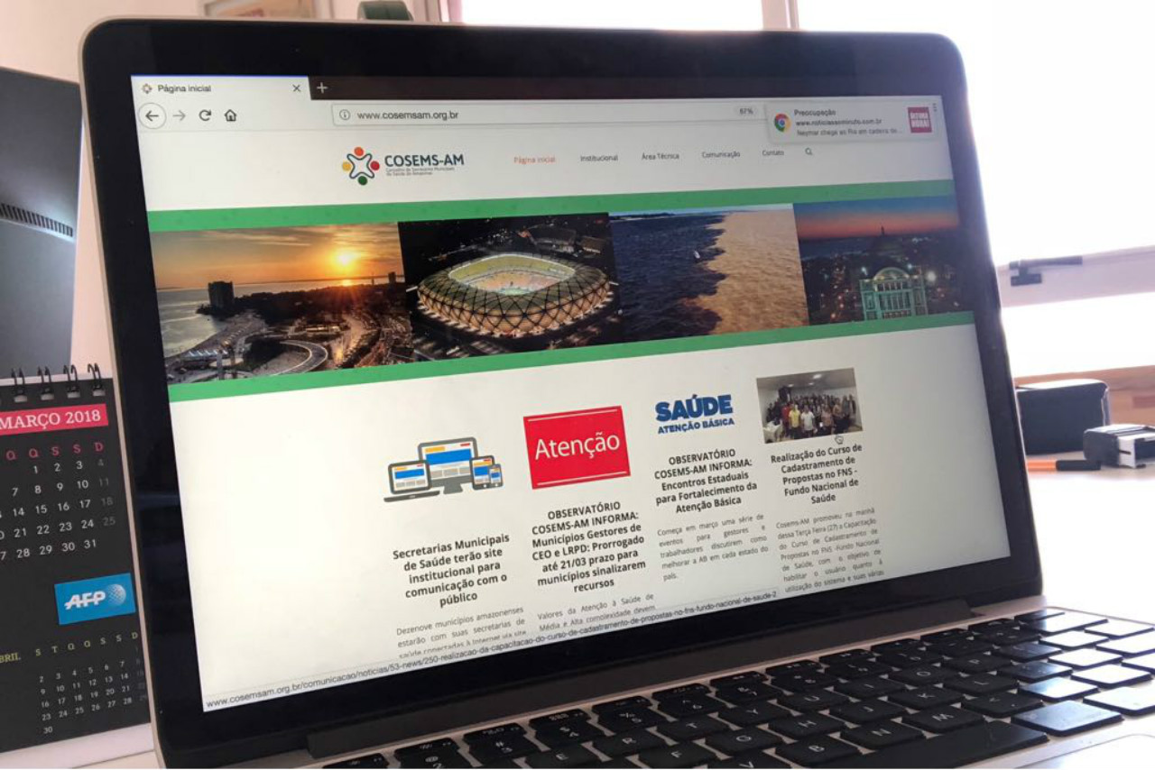Secretarias Municipais de Saúde terão site institucional para comunicação com o público