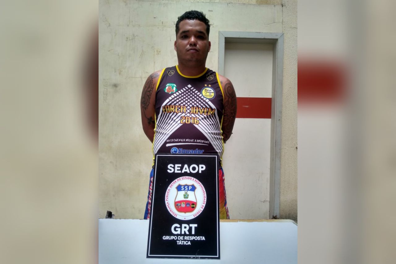 Suspeito de participar de dois homicídios no mesmo bairro é preso em Manaus