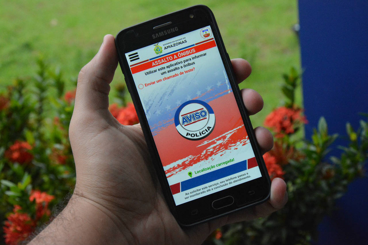 Aplicativo ‘Aviso Polícia’ tem ajudado a reduzir o tempo de atendimento da PM