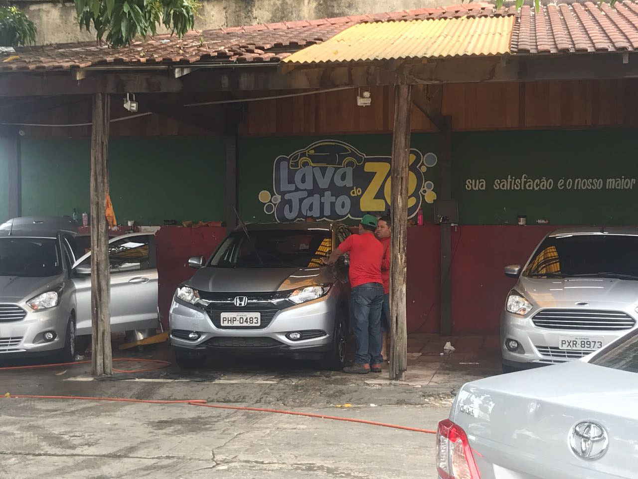 ‘Lava Jato do Zé’ é flagrado com furto de água no Parque 10