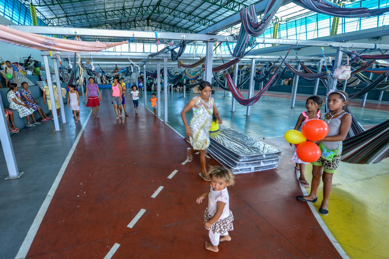 Abrigo será utilizado para acolher venezuelanos em Manaus