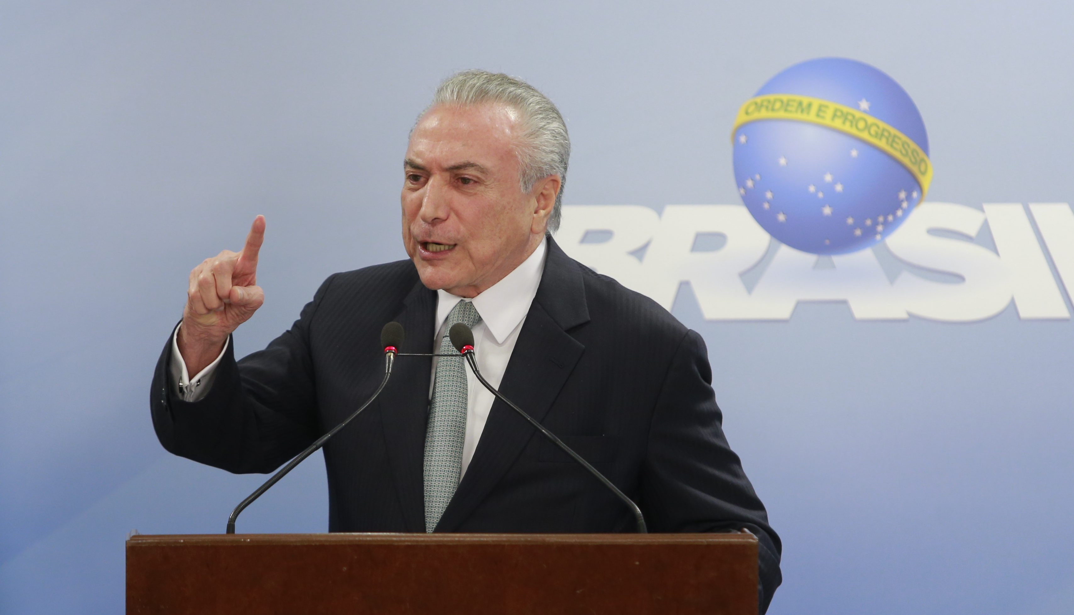 Michel Temer anuncia Plano de Segurança para desbloquear as rodovias