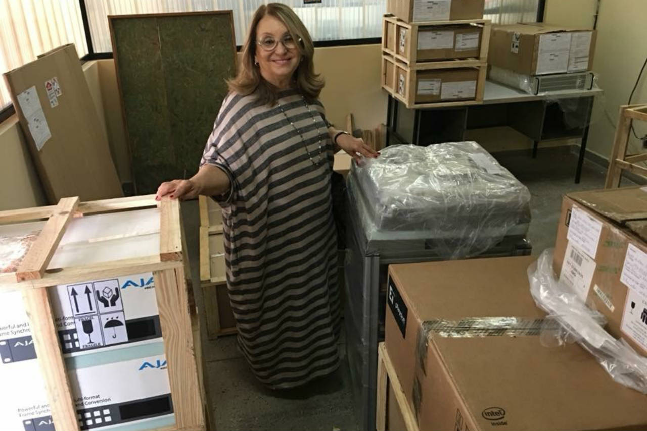 TV Cultura recebe equipamentos para transmitir o sinal digital