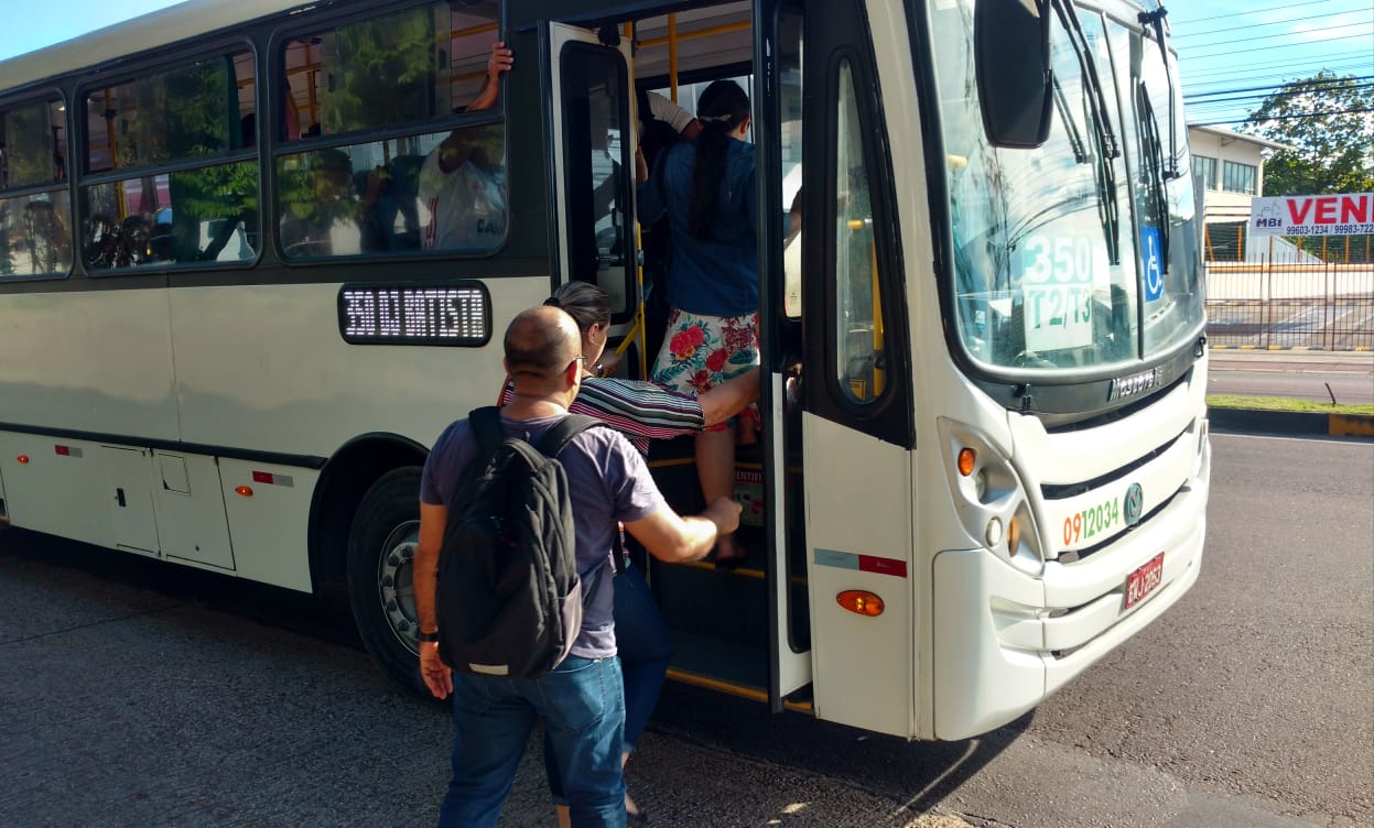 Sinetram diz que transporte coletivo está operando com 100% da frota nesta segunda-feira