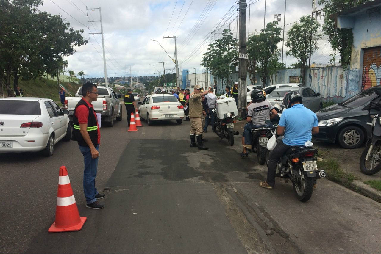 SMTU apreende seis motocicletas em operação na zona Norte de Manaus