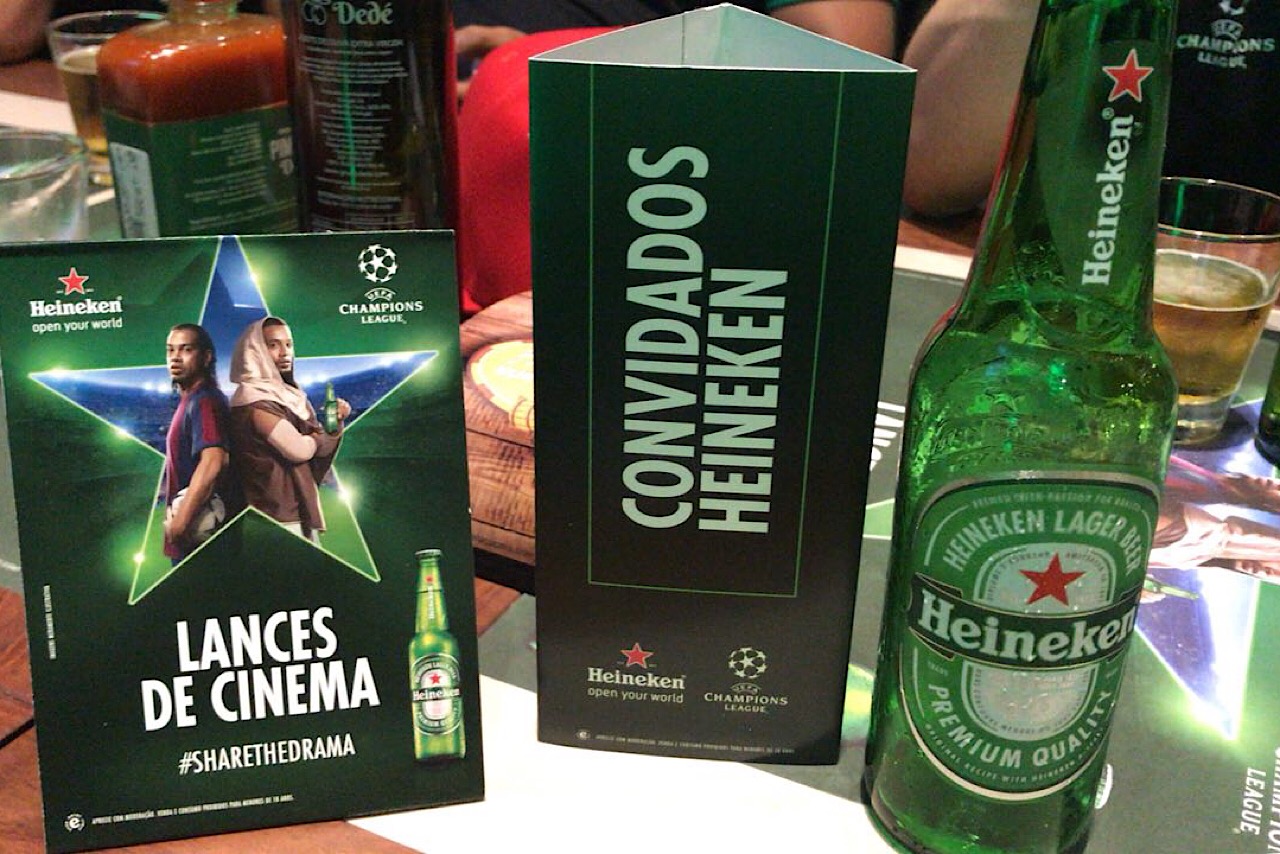 Heineken reúne convidados para final da Uefa entre Real e Liverpool