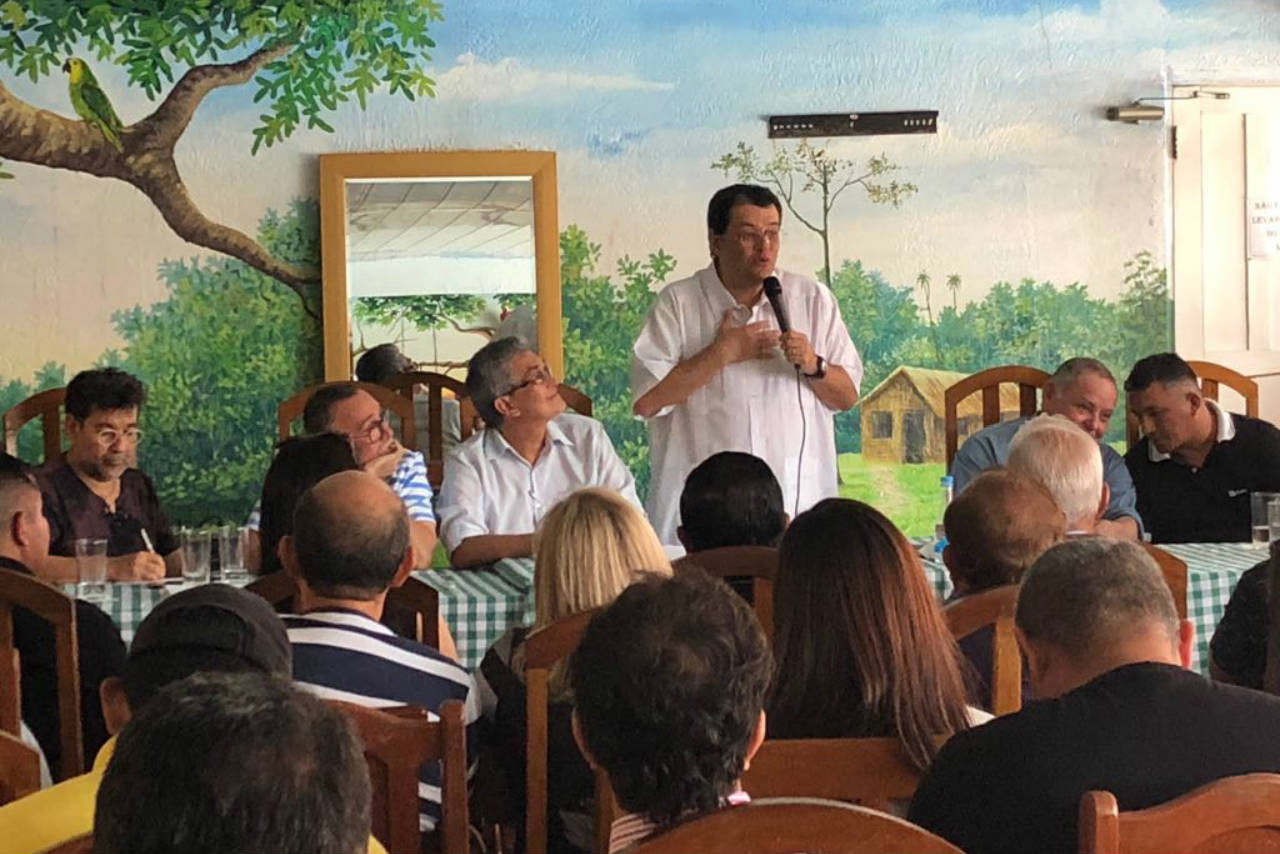 Braga anuncia obra de rebaixamento do Linhão para Itacoatiara