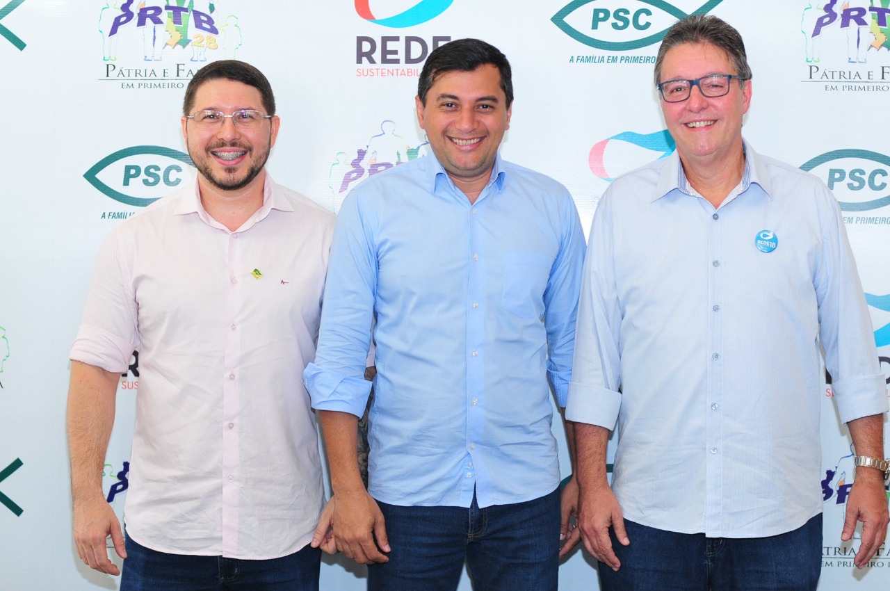 Wilson Lima anuncia o defensor Carlos Almeida como vice em sua chapa