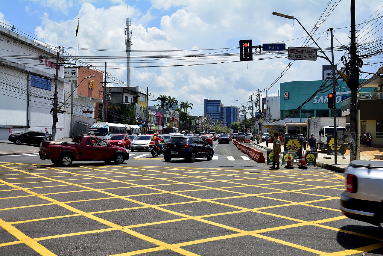 Djalma Batista é totalmente liberada para o fluxo de veículos