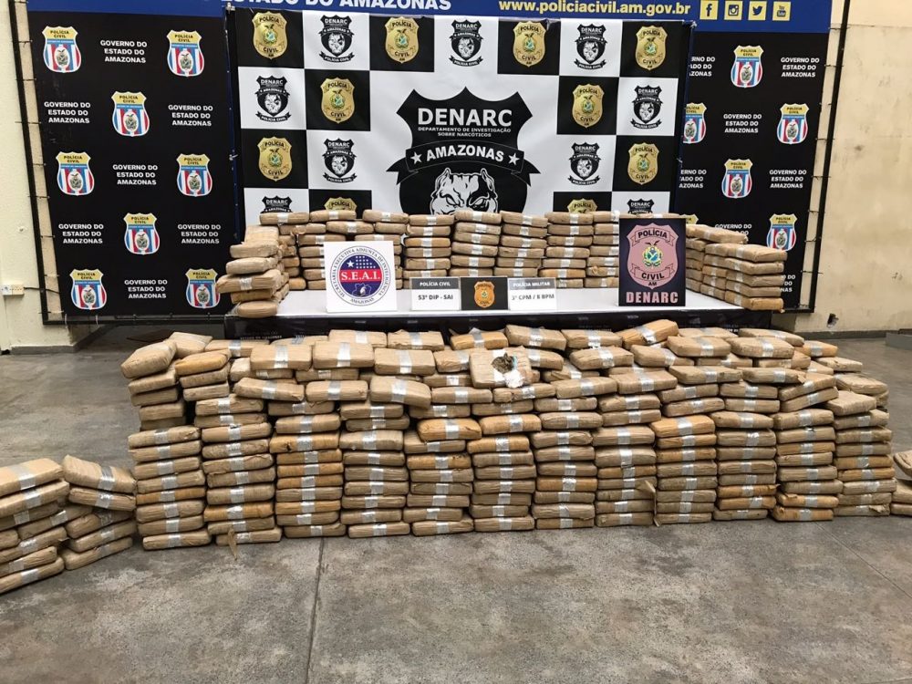 Homem é preso com 500 quilos de maconha em Santo Antônio do Içá