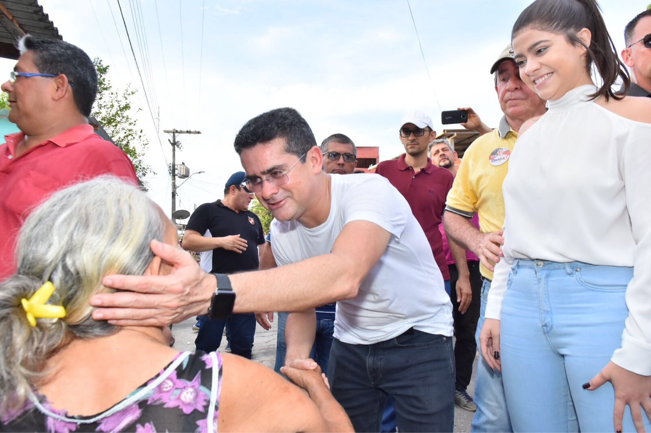 Em segundo dia de campanha, David faz caminhada em Iranduba e Manaus
