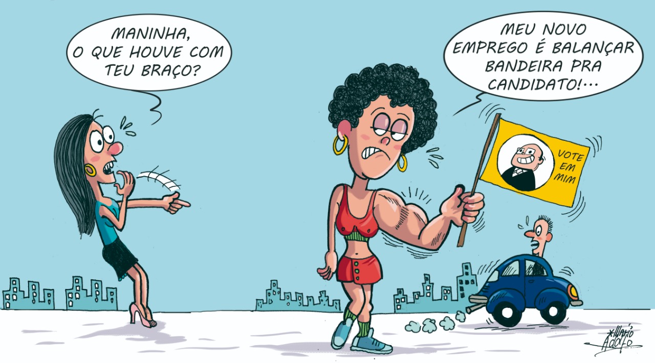 É tempo de campanha – e de malhar