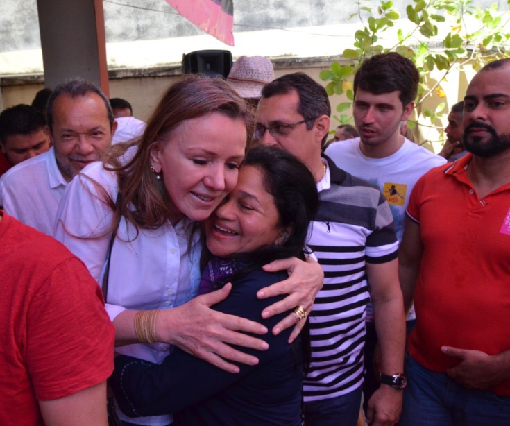 Vanessa inicia campanha para reeleição  ao Senado