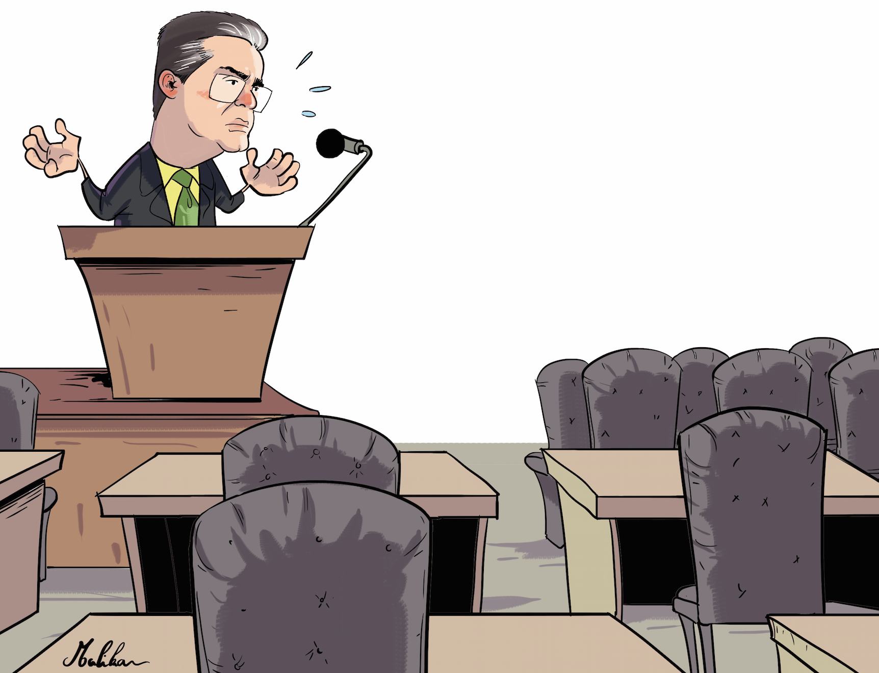 Dito &#038; Feito &#8211; David esbraveja contra gazeteiros na Assembleia