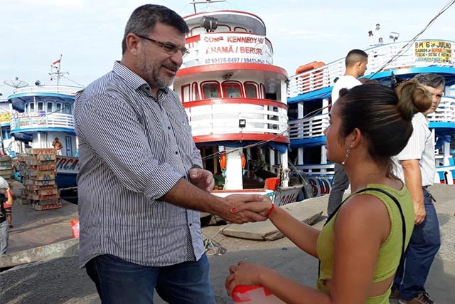 Dodó Carvalho mira trabalho para dar dignidade a quem depende da Manaus Moderna