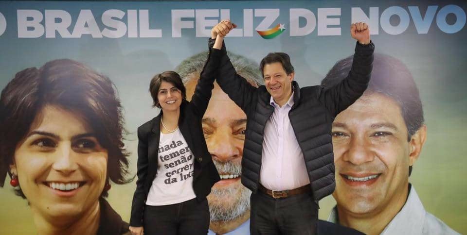 Vanessa explica que candidatos de Lula são Haddad e Manuela