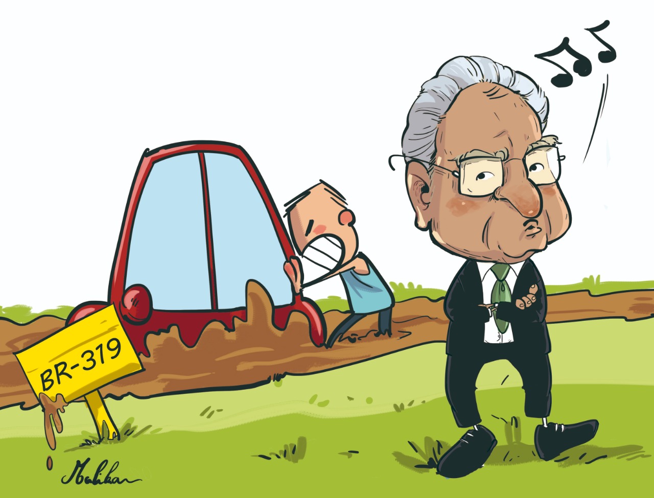 BR-319: Tem candidato fugindo do tema e outro prometendo de novo (??)