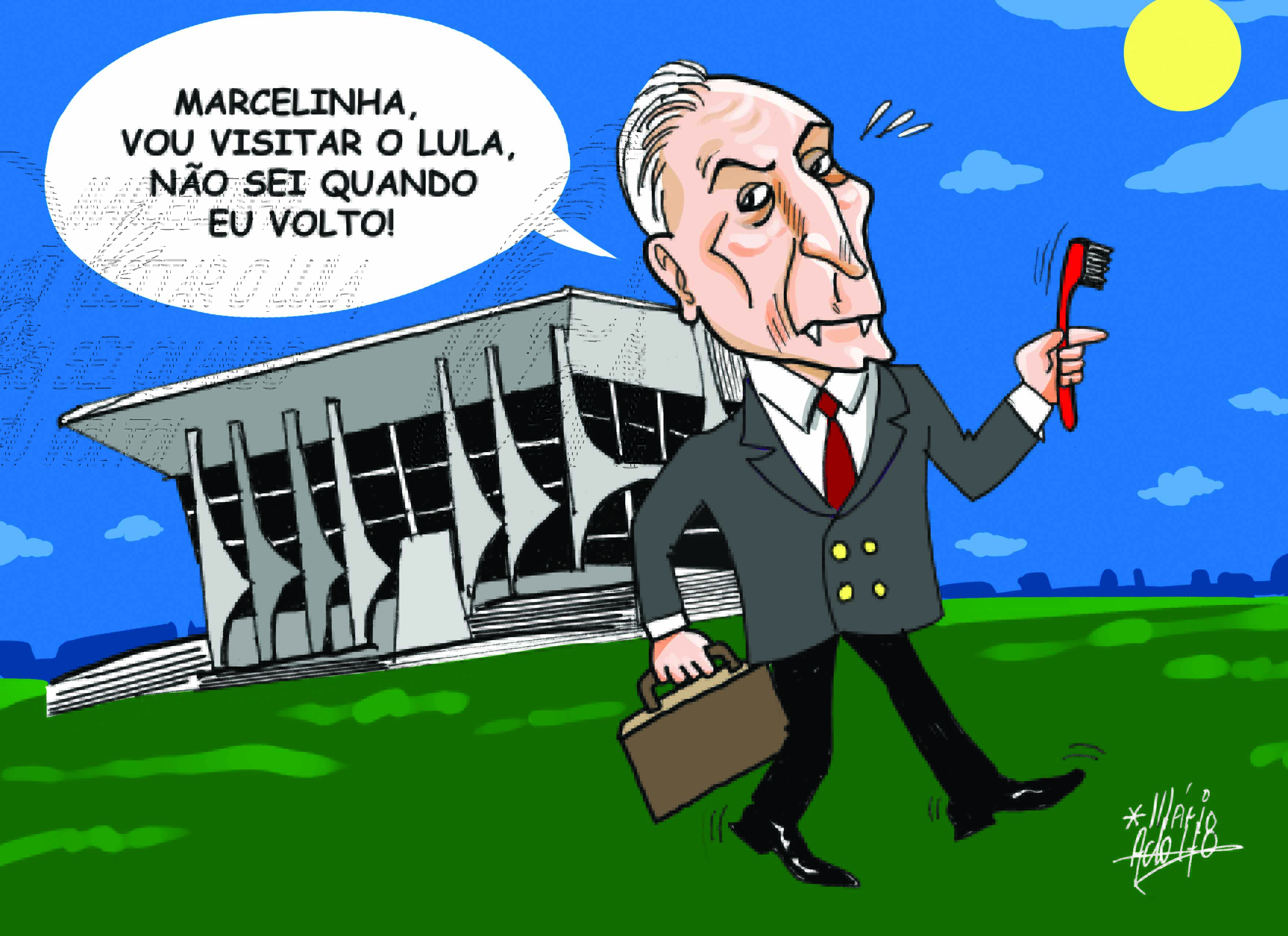 Charge do Dia &#8211; A visita