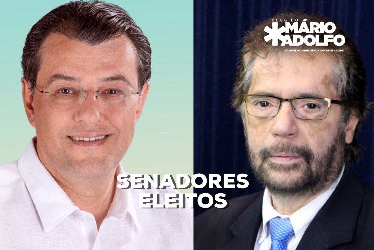Plínio Valério e Eduardo Braga são eleitos para oito anos no Senado
