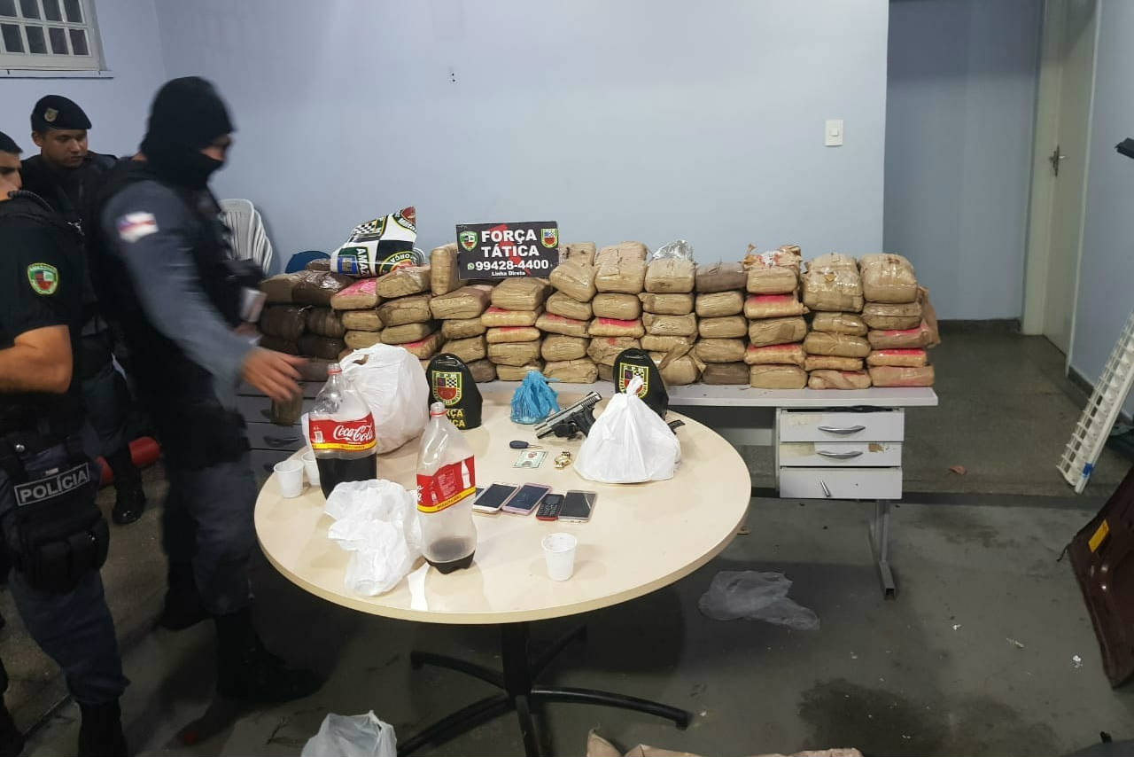 Drogas apreendidas no Motel Aphrodite são avaliadas em R$ 1,2 milhão