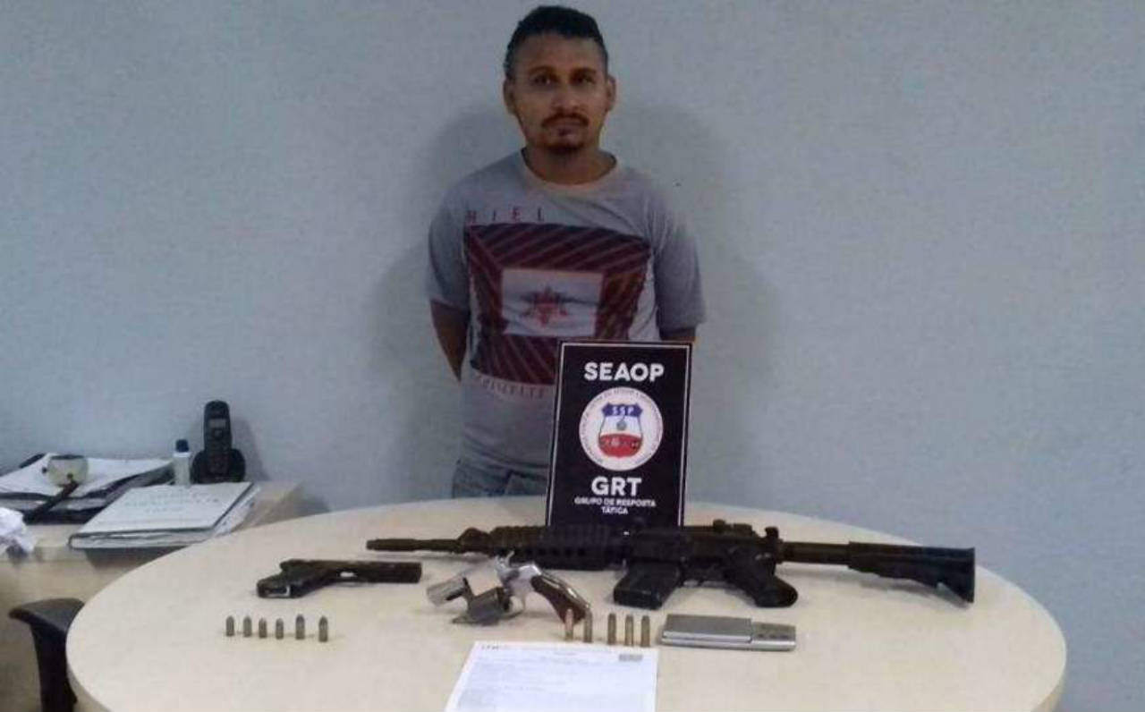 Líder do Comando Vermelho é preso em operação no bairro União, em Manaus