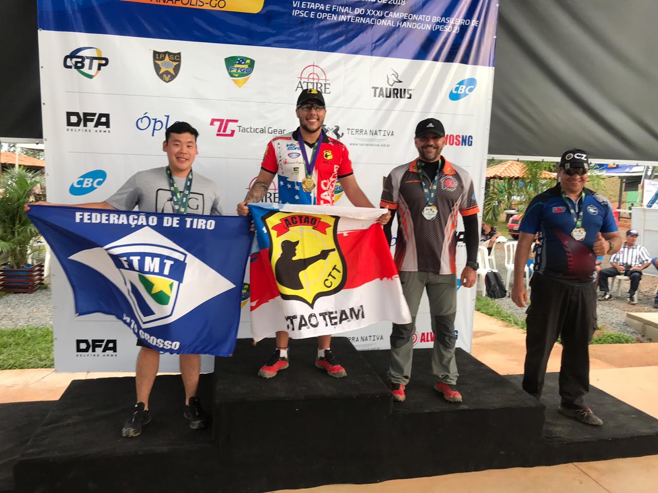 Amazonense conquista bicampeonato brasileiro de tiro prático